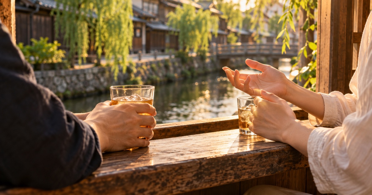 サシ飲みで話題に困らない話題と選び方【2026】のイメージ写真